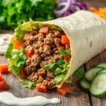 hackfleisch für wraps