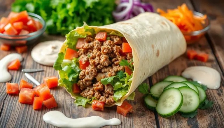 hackfleisch für wraps