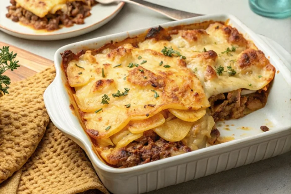 kartoffelauflauf mit hackfleisch